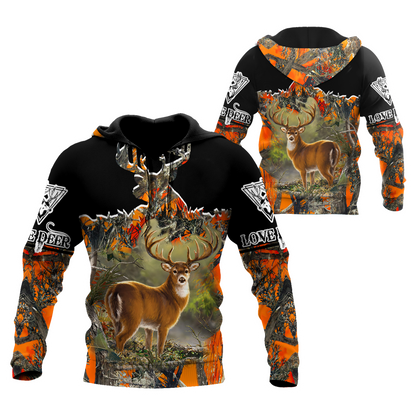 Love Deer 3D All Over Printed Shirts MH12122002CL