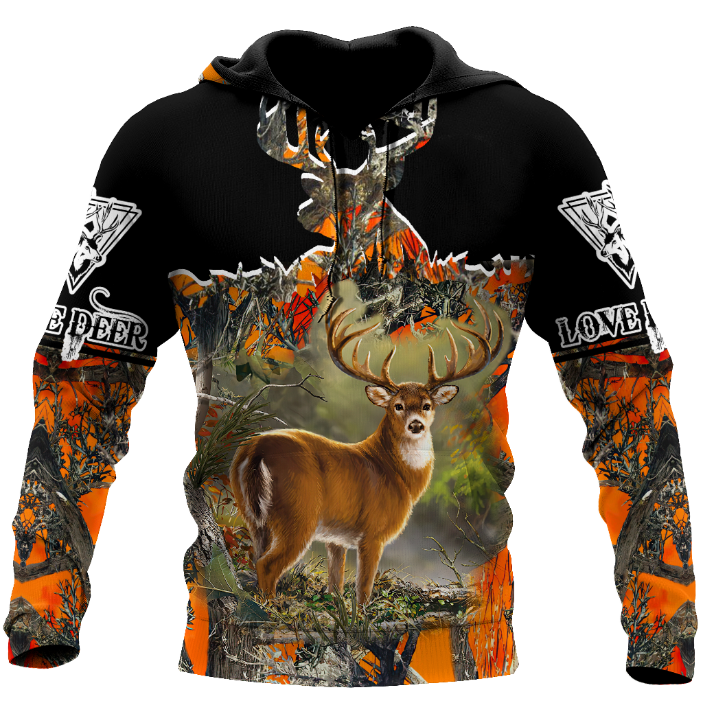 Love Deer 3D All Over Printed Shirts MH12122002CL