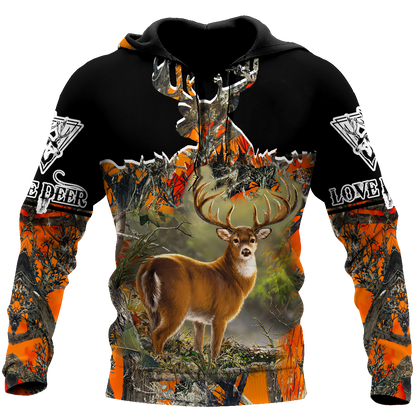 Love Deer 3D All Over Printed Shirts MH12122002CL