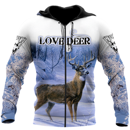 Love Deer 3D All Over Printed Shirts MH12122001CL