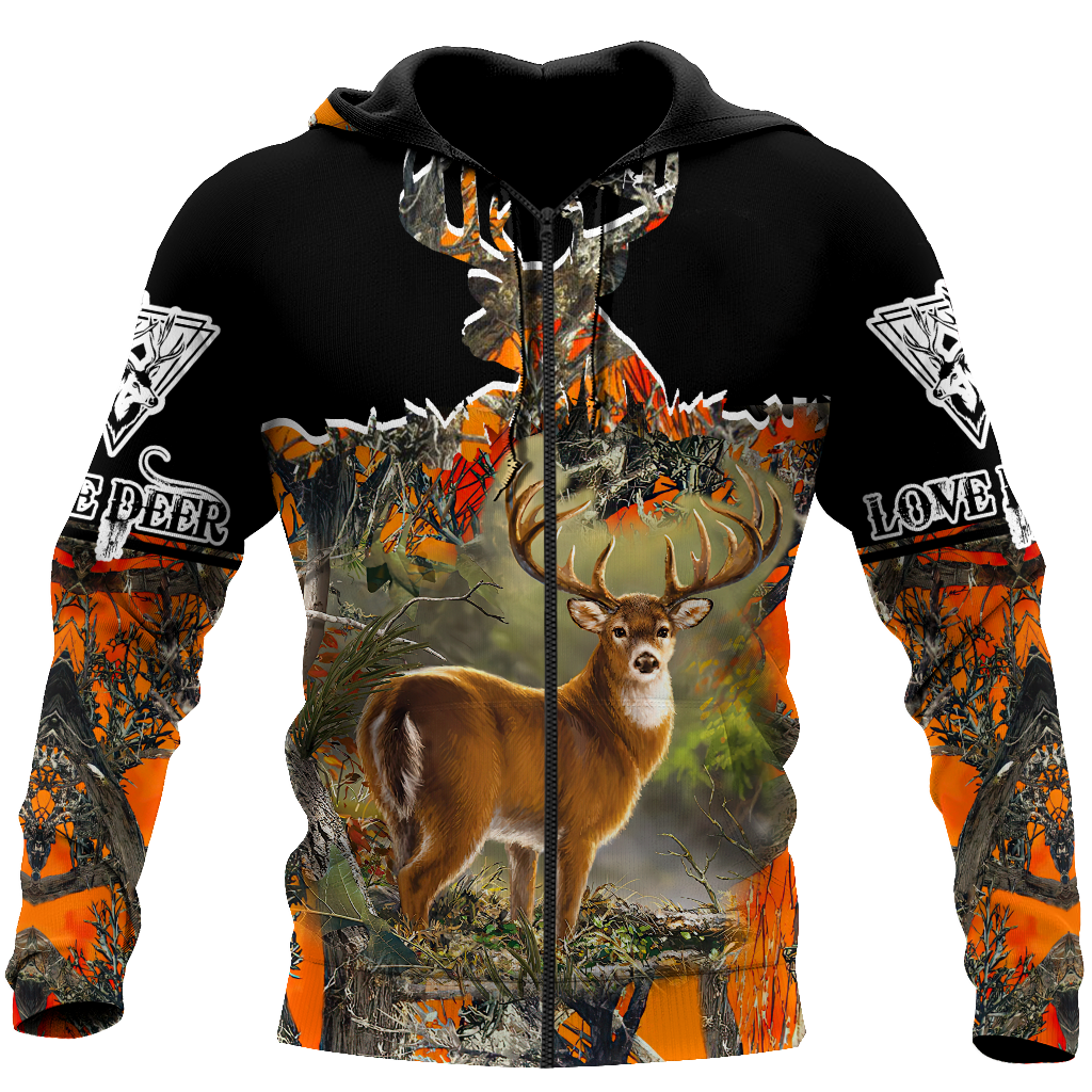 Love Deer 3D All Over Printed Shirts MH12122002CL