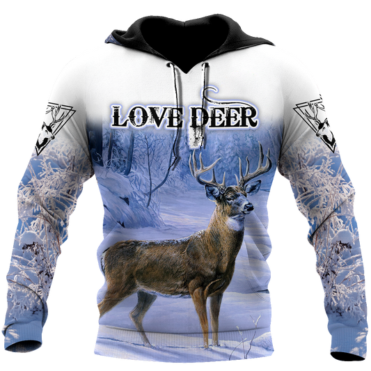 Love Deer 3D All Over Printed Shirts MH12122001CL
