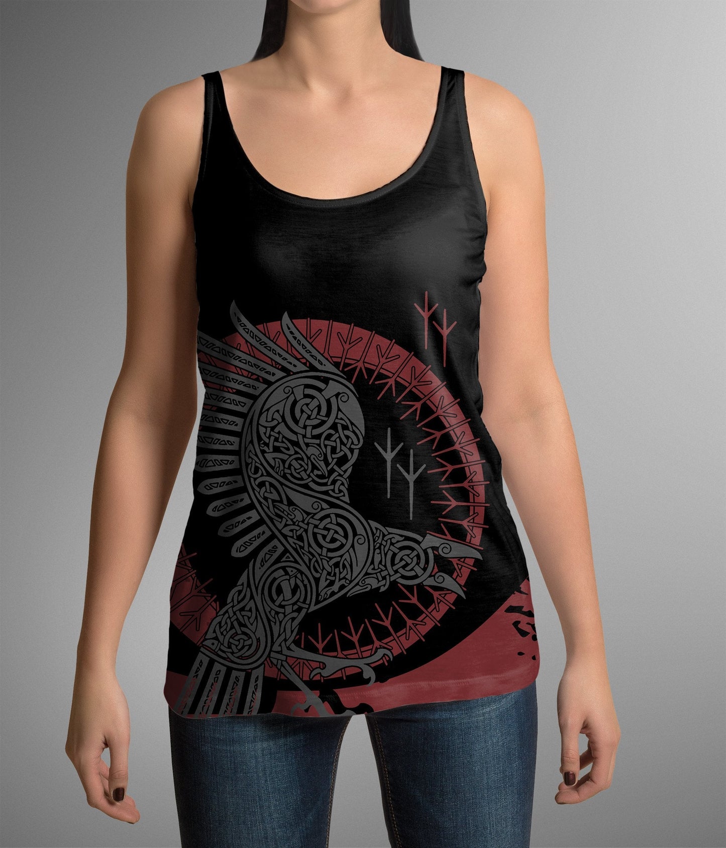 Viking Raven Pullover - Amaze Style™-ALL OVER PRINT HOODIES