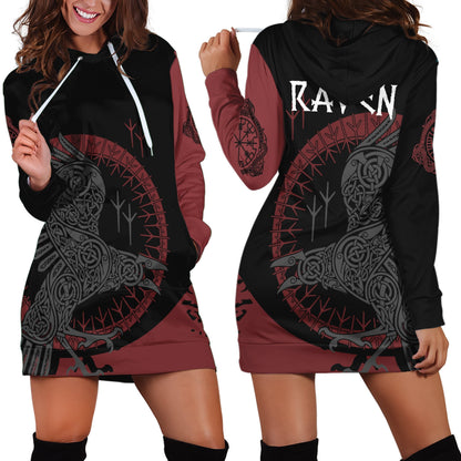 Viking Raven Pullover - Amaze Style™-ALL OVER PRINT HOODIES