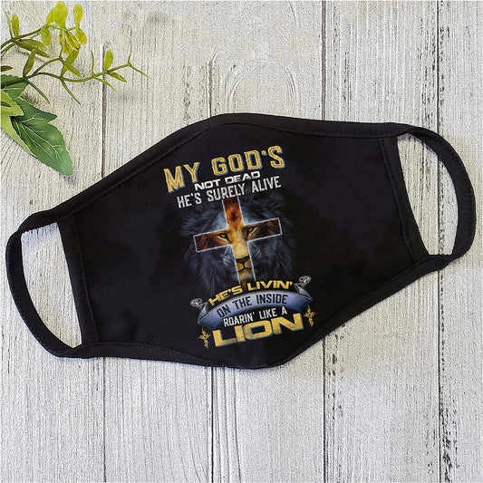 Lion Jesus Face Mask TP