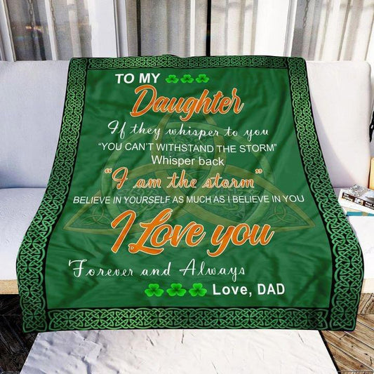 Irish Saint Patrick Day 3D All Over Printed Blanket