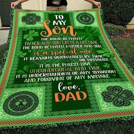 Irish Saint Patrick Day 3D All Over Printed Blanket