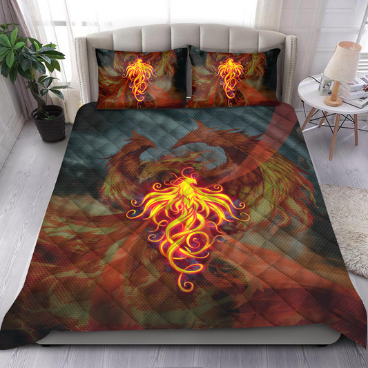 Phoenix Empire Quilt Bedding Set by SUN AM250521S - Amaze Style™-Quilt