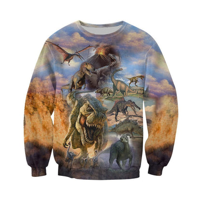 3D All Over Printed Dinosaurs Collection Art  Shirts and Shorts - Amaze Style™-3D All Over Printed Clothes