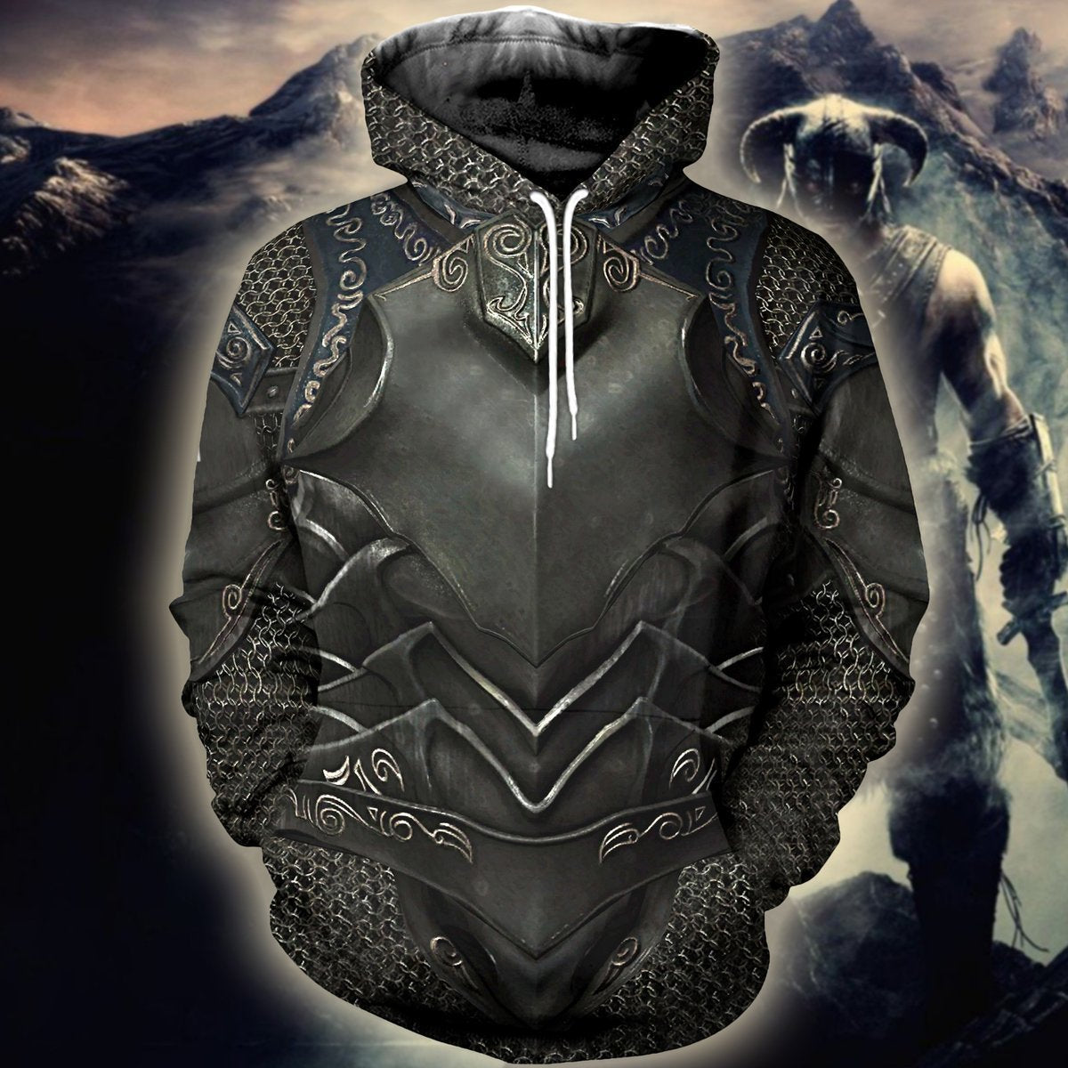 3D PRINTED EBONY MAIL CLOTHES - Amaze Style™-Apparel