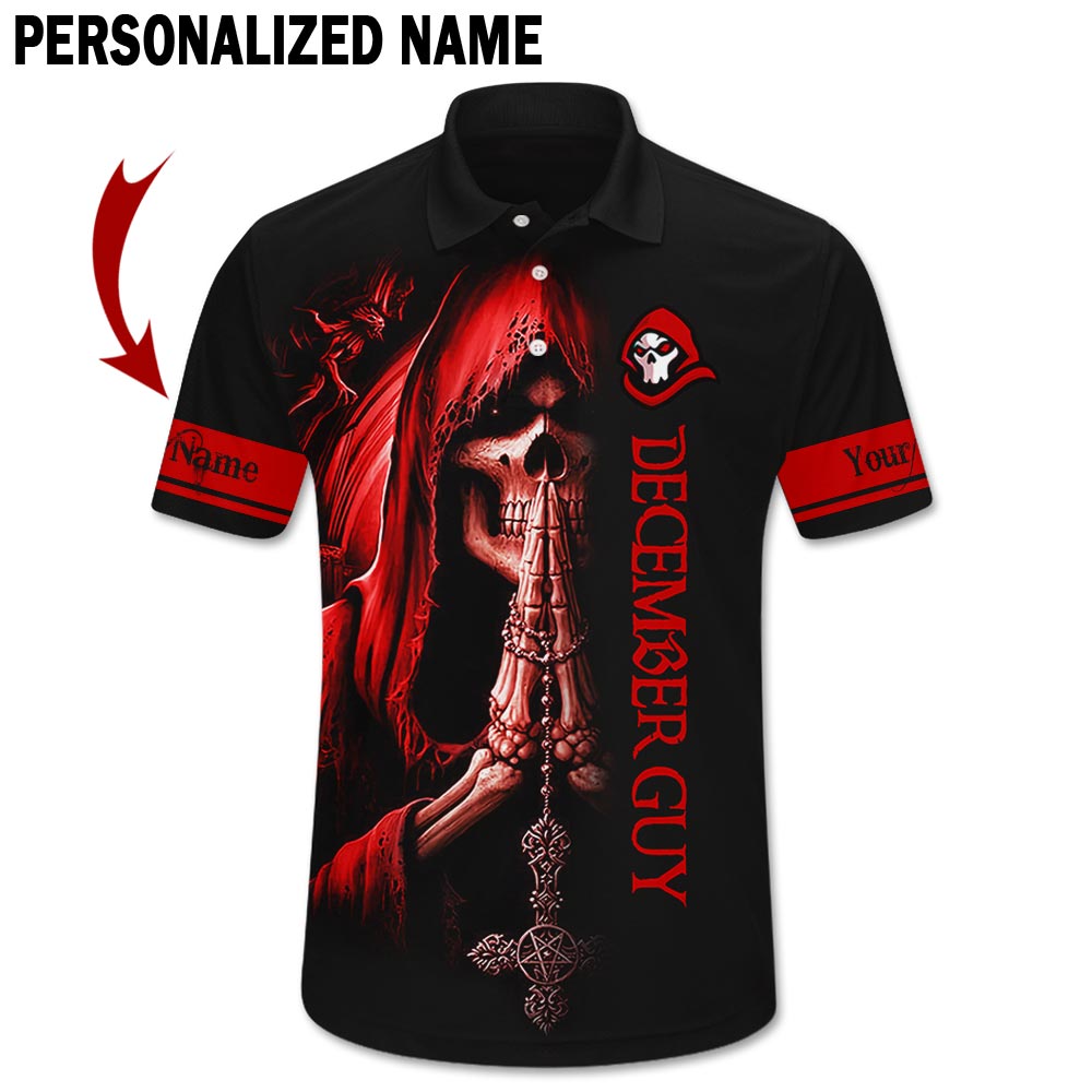 Personalized Name December Guy 3D All Over Printed Apparel