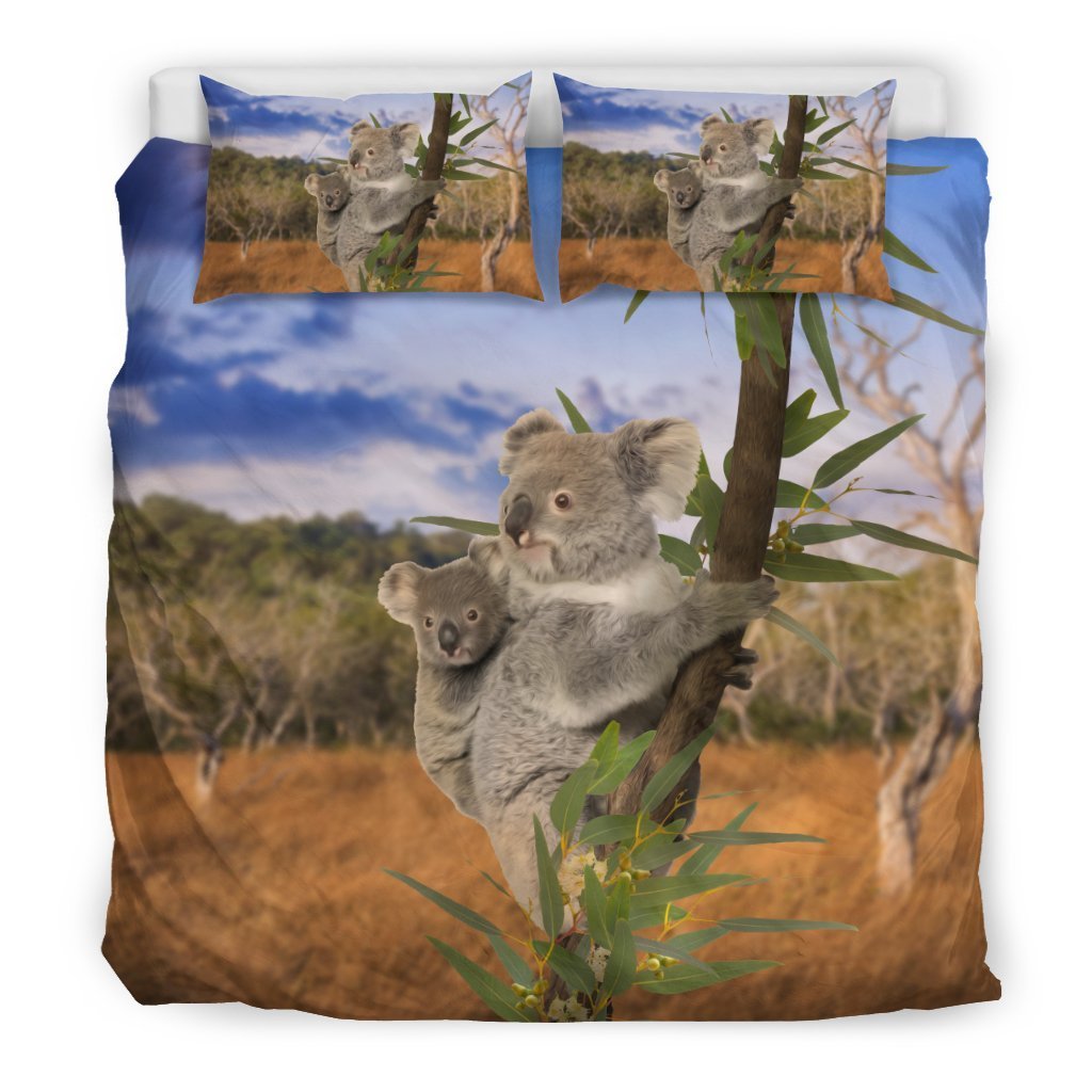 Koala on tree - Australia bedding set (duvet cover) NN4 - Amaze Style™-BEDDING SETS