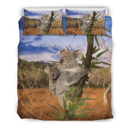 Koala on tree - Australia bedding set (duvet cover) NN4 - Amaze Style™-BEDDING SETS