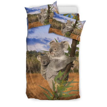 Koala on tree - Australia bedding set (duvet cover) NN4 - Amaze Style™-BEDDING SETS