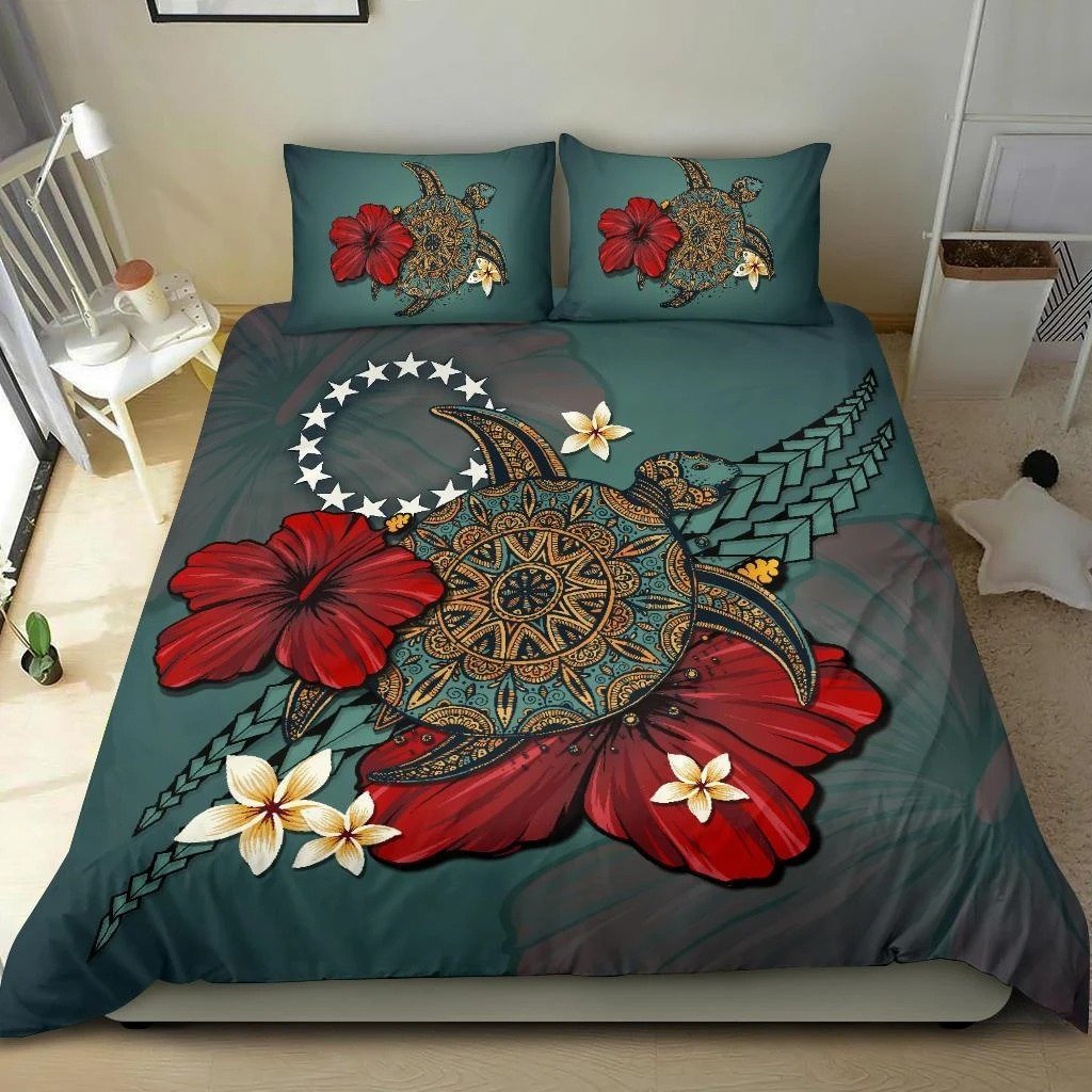 Cook Islands Bedding Set - Blue Turtle Tribal