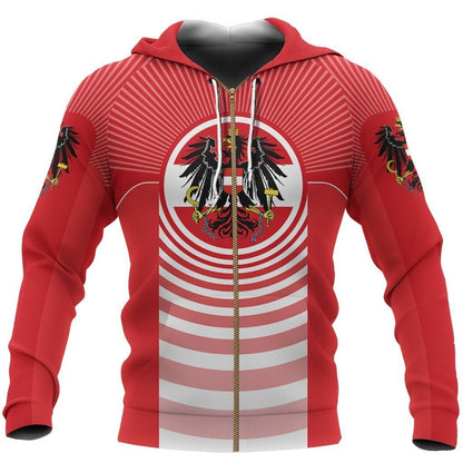 Austria In Me Zip-up Hoodie ZIP-NVD1035 - Amaze Style™-Apparel