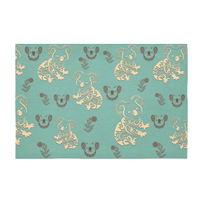 Australia Koala Cotton Linen Tablecloth NN8 - Amaze Style™-TABLECLOTHES