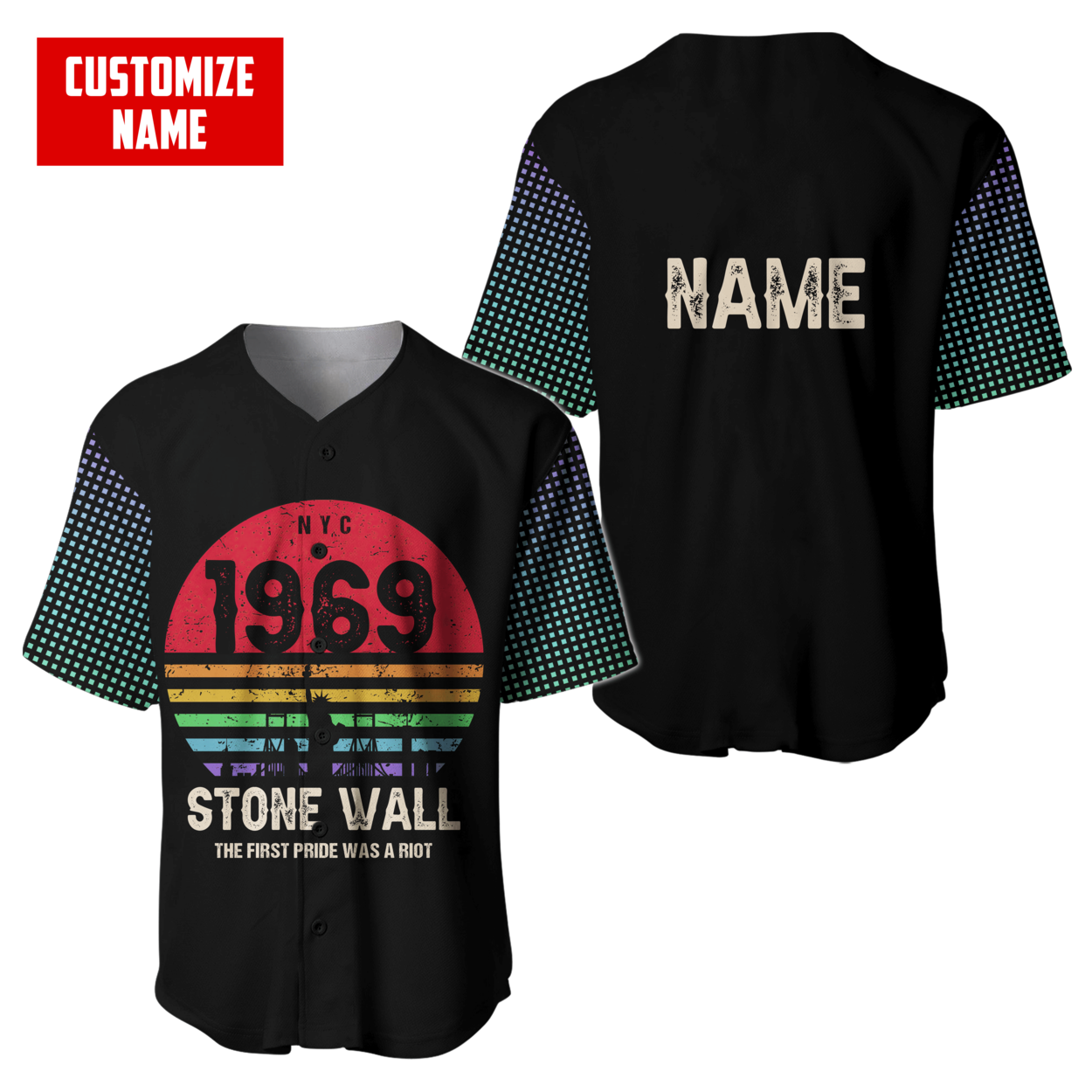 Customize Name The Pride 3D All Over Printed Unisex Shirts
