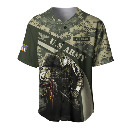 US Army Veteran 3D All Over Printed Shirts