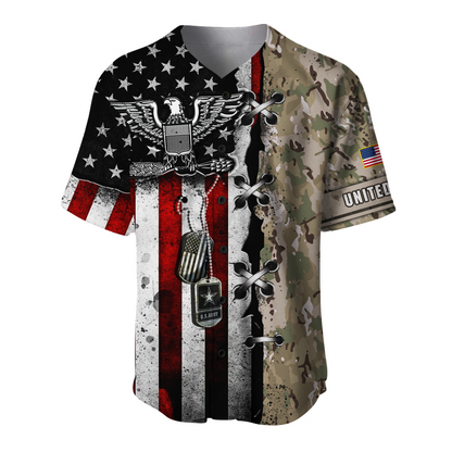 US Army Veteran American Flag 3D All Over Printed Shirts