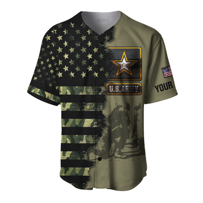 Personalized Name US Army Veteran 3D All Over Printed Shirts