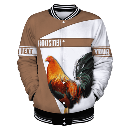 Personalized Rooster 3D Printed Unisex Shirts Pi03062106