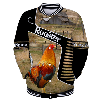 Personalized Rooster 3D Printed Unisex Shirts SN04062102
