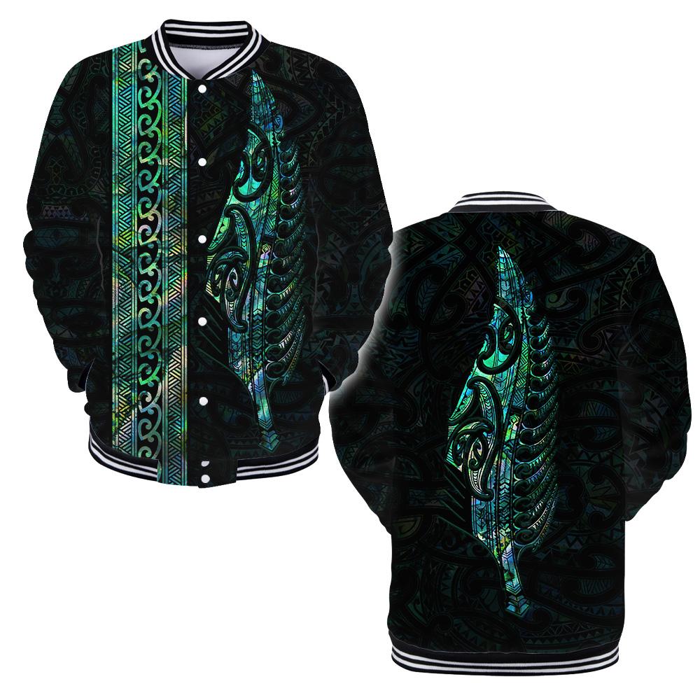 Maori Silver Fern Paua Shell 3D All Over Printed Unisex Shirts