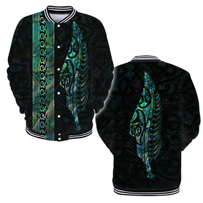 Maori Silver Fern Paua Shell 3D All Over Printed Unisex Shirts