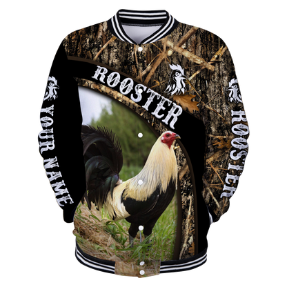 Personalized Rooster 3D Printed Unisex Shirts NTN24042104
