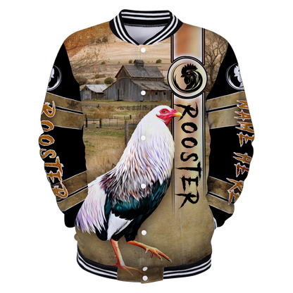 Personalized Rooster 3D Printed Unisex Shirts TNA24042102VH