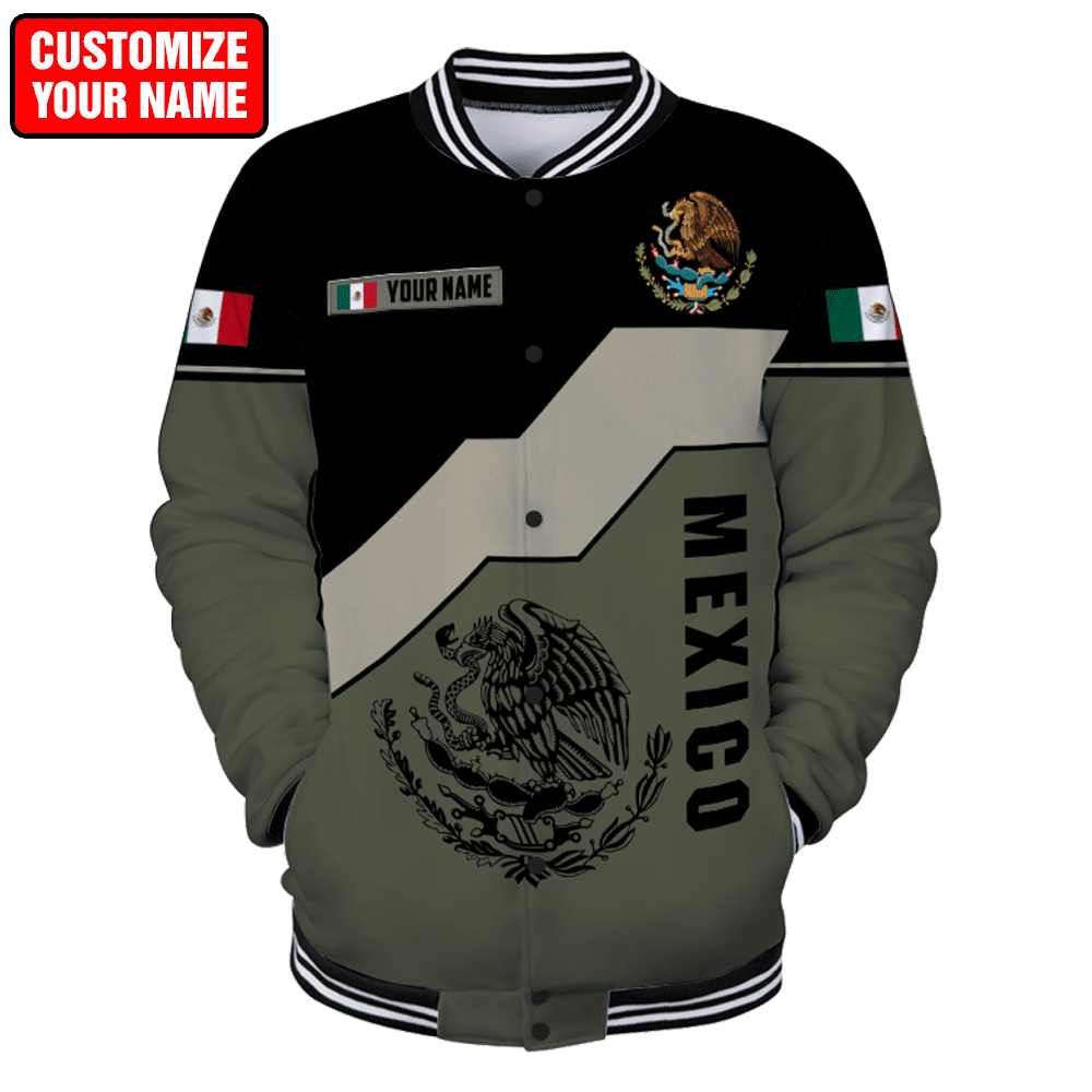 Personalized Name Mexico 3D All Over Printed Unisex Hoodie