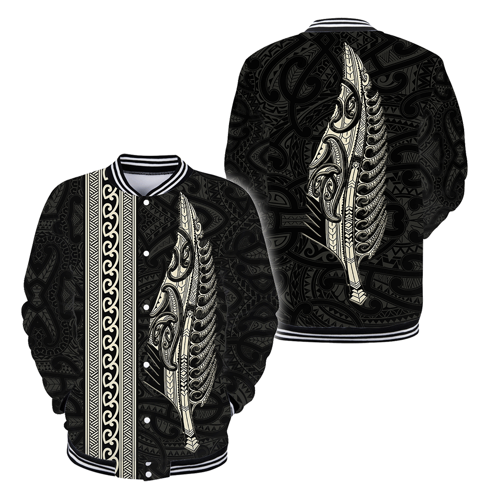 Maori Silver Fern Gold 3D Printed Unisex Shirts