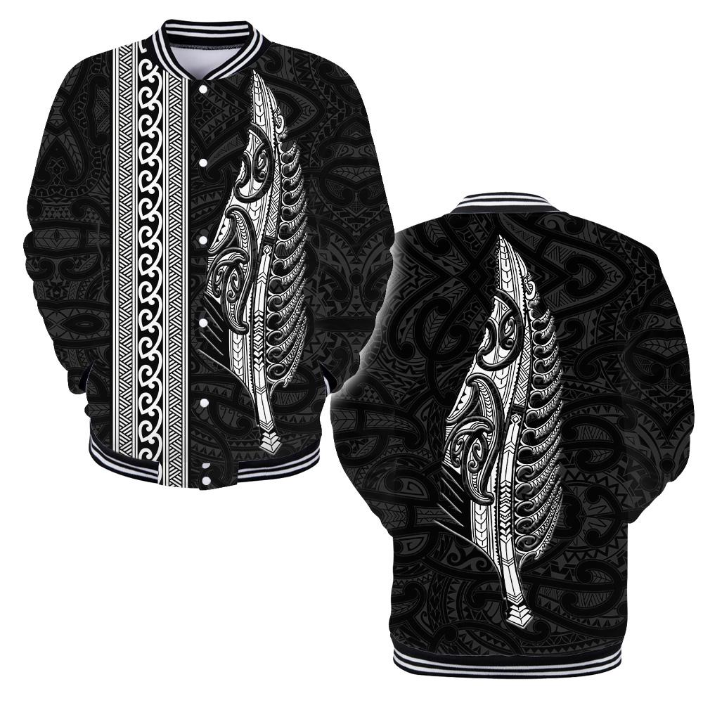 Maori Silver Fern White 3D Printed Unisex Shirts