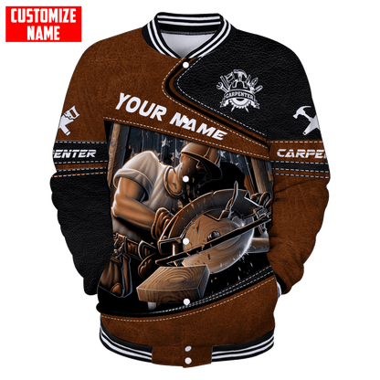 Tmarc Tee Personalized Name Carpenter 3D All Over Printed Unisex Shirts Ver 6