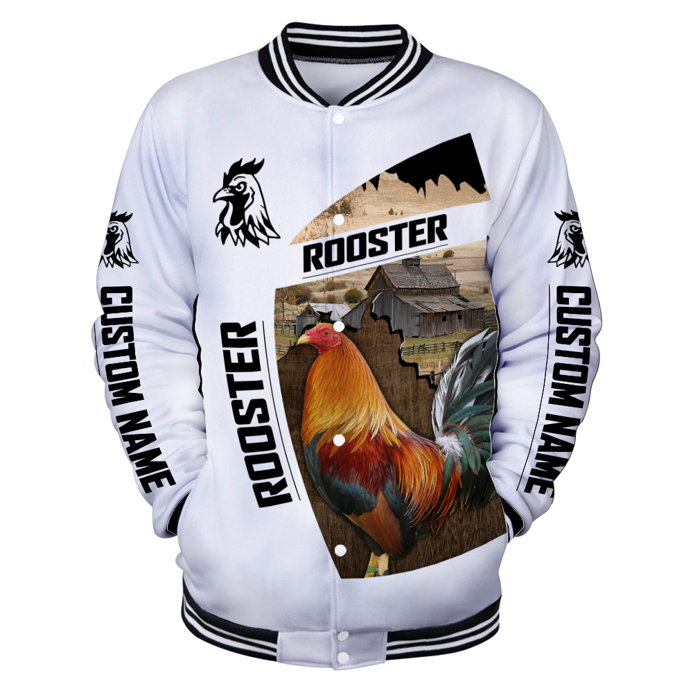 Personalized Rooster 3D Printed Unisex Shirts MH28042101.S1