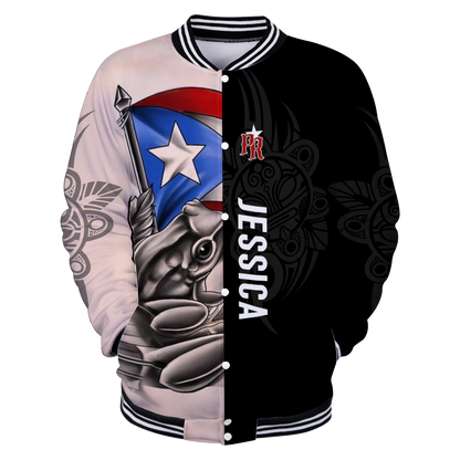 Common Coquí Puerto Rico Baseball jacket 3D All Over Printed Shirts MH23022104