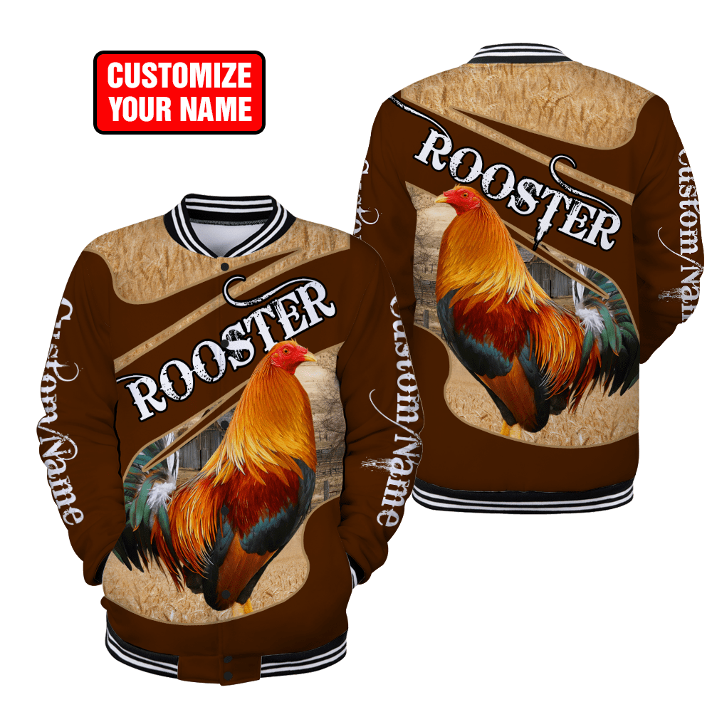 Personalized Rooster 3D Printed Unisex Shirts DD04062103