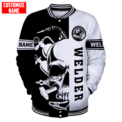 Tmarc Tee Personalized Welder Apparel Skull Welding