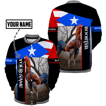 Personalized Mexican Rooster 3D Printed Unisex Shirt