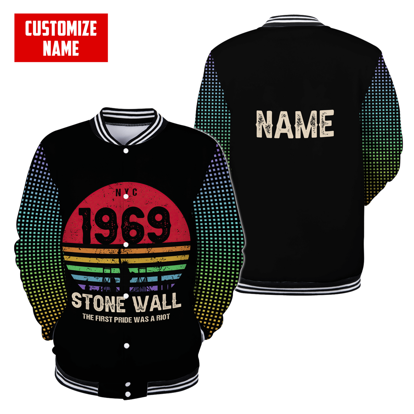Customize Name The Pride 3D All Over Printed Unisex Shirts