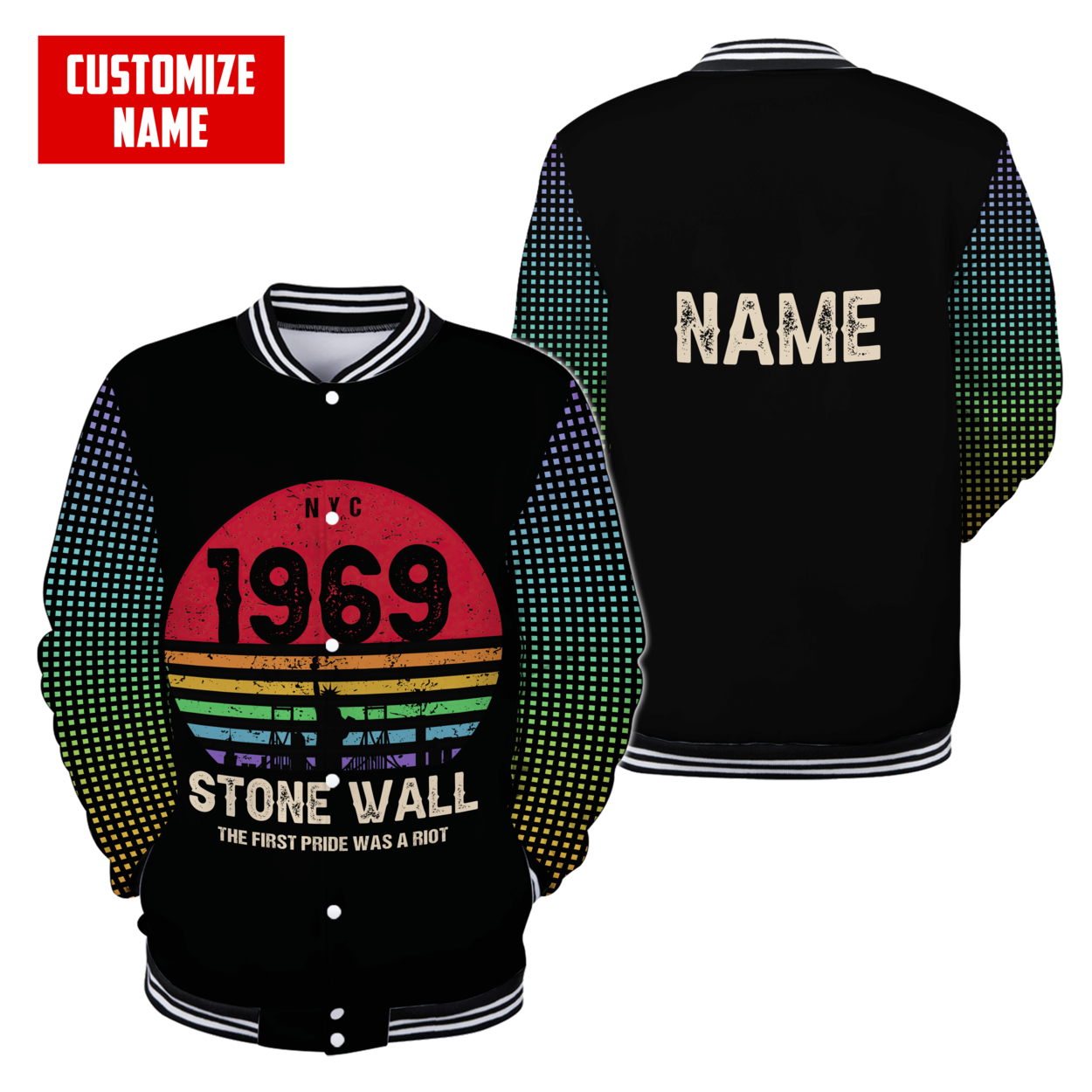 Customize Name The Pride 3D All Over Printed Unisex Shirts