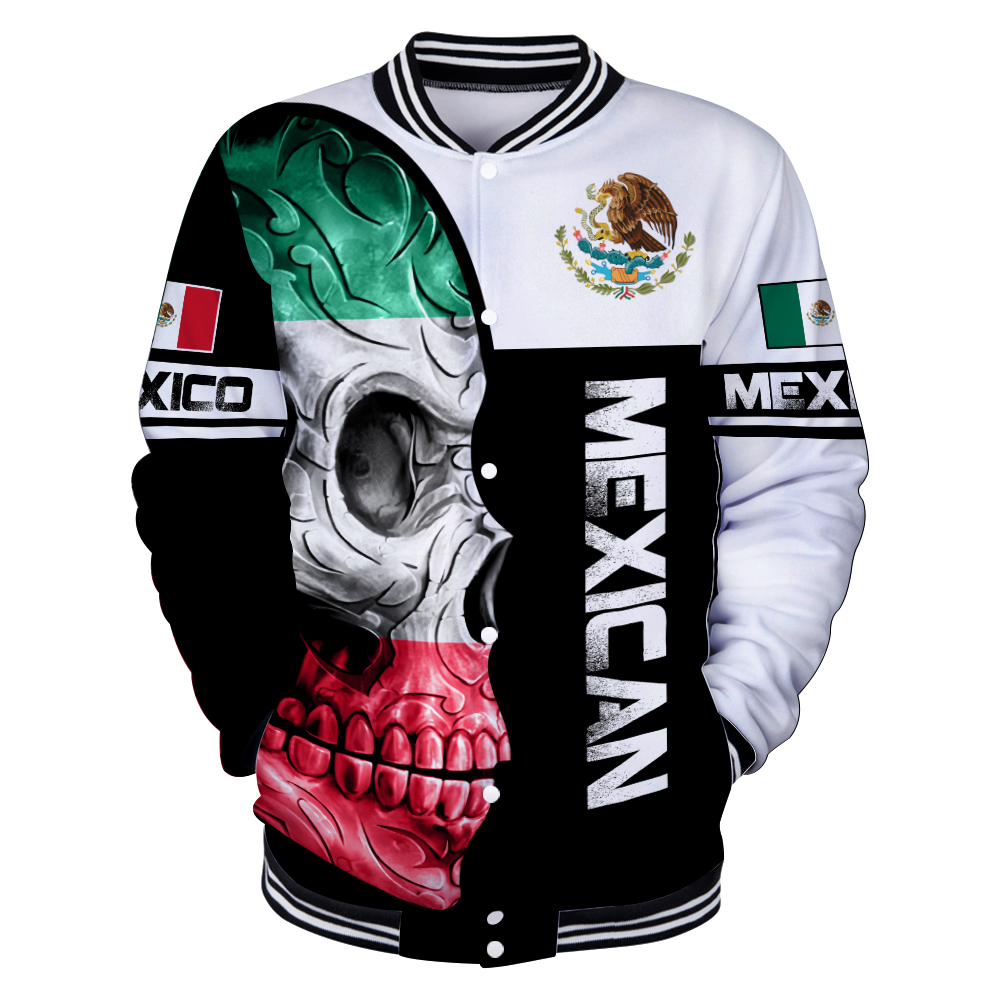 Mexican Skull 3D All Over Printed Unisex Shirts