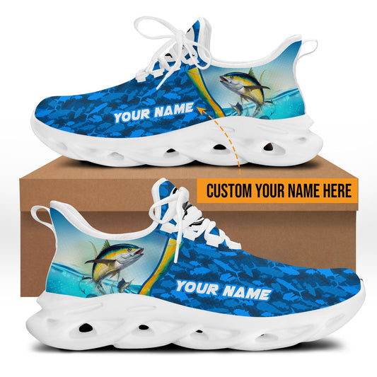 Custom name Tuna fishing Team Billfish Clunky Sneaker Shoes