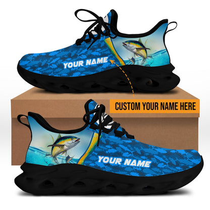 Custom name Tuna fishing Team Billfish Clunky Sneaker Shoes