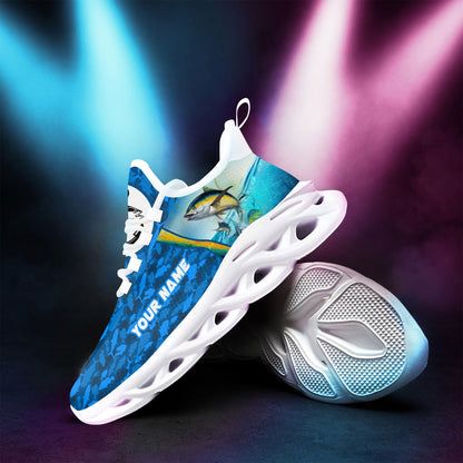 Custom name Tuna fishing Team Billfish Clunky Sneaker Shoes