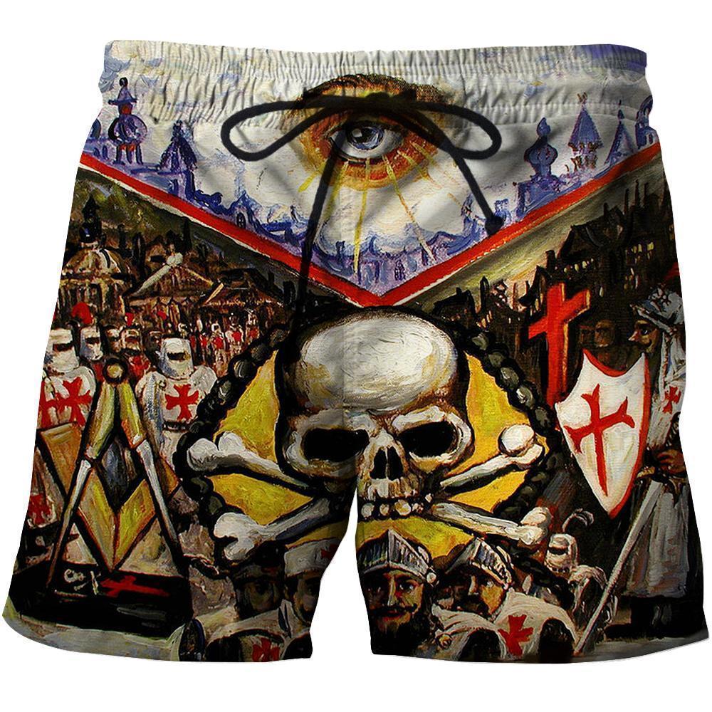 3D All Over Printed Templar Shirts - Amaze Style™-Apparel