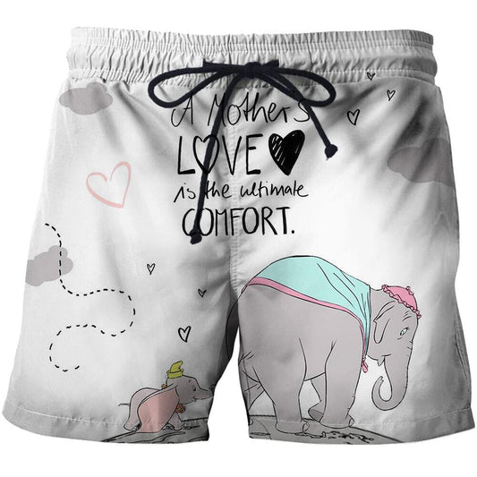3D All Over Print Love Mother Elephant Hoodie - Amaze Style™-Apparel