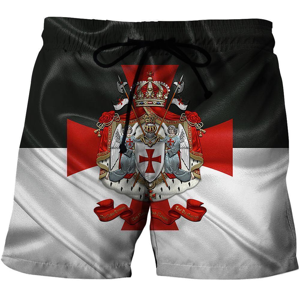 3D All Over Printed Templar Logo - Amaze Style™-Apparel