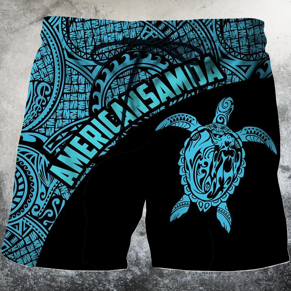 American Samoa Polynesian Hoodie - Blue PL - Amaze Style™-Apparel
